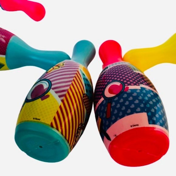 Disney Minnie Mouse Bowling Pins Play 6 - Picture 8 of 12